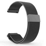 22mm xDfind Milanese Stainless Steel Watch Band(Black)