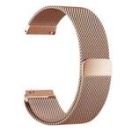 22mm xDfind Milanese Stainless Steel Watch Band(Rose Gold)