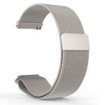 22mm xDfind Milanese Stainless Steel Watch Band(Silver)