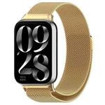 For Xiaomi Smart Band 9 Pro / 8 Pro xDfind Milan Magnetic Steel Mesh Watch Band(Gold)
