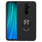 For Xiaomi Redmi 9 360 Degree Rotating Multifunctional Stent PC+TPU Case with Magnetic Invisible Holder(Black)