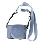 For FUJIFILM X-M5 Retro Litchi Texture Leather Full Body Camera Case Bag with Strap(Blue)