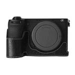 For Sony ILCE-6700 / A6700 Litchi Texture PU Leather Camera Half Case Base(Black)