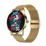 H77 1.43 inch AMOLED Screen Health & Fitness Smart Watch IP67 Waterproof Support BT Call(Gold)