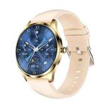 H77 1.43 inch AMOLED Screen Health & Fitness Smart Watch IP67 Waterproof Support BT Call(Beige)