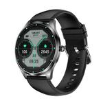 H77 1.43 inch AMOLED Screen Health & Fitness Smart Watch IP67 Waterproof Support BT Call(Black)