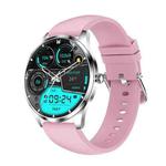 H77 1.43 inch AMOLED Screen Health & Fitness Smart Watch IP67 Waterproof Support BT Call(Pink)
