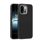 For OnePlus 13T ABEEL C Carbon Fiber Series 6D Micro Relief MagSafe Phone Case(Black)