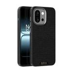 For OnePlus 13T ABEEL Ruyi Pattern 6D Micro Relief MagSafe Leather Phone Case(Black)