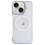 For iPhone 14 / 13 Ultra-thin Transparent MagSafe Magnetic Frameless Lens Holder Phone Case