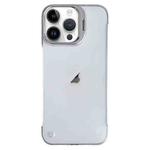 For iPhone 15 Pro Ultra-thin Transparent Frameless Lens Holder Phone Case