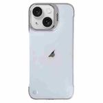 For iPhone 14 / 13 Ultra-thin Transparent Frameless Lens Holder Phone Case