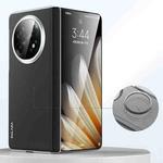 For OPPO Find N5 SULADA Skin Feel Liquid Leather Shockproof Phone Case(Black)