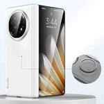 For OPPO Find N5 SULADA Skin Feel Liquid Leather Shockproof Phone Case(White)