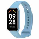 For Redmi Watch 2 xDfind Solid Color Silicone Integrated Watch Band(Sky Blue)