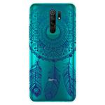 For Xiaomi Redmi 9 Coloured Drawing Pattern Highly Transparent TPU Protective Case(Dreamcatcher)