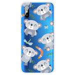 For Xiaomi Redmi 9A Coloured Drawing Pattern Highly Transparent TPU Protective Case(Koala)
