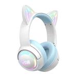 ONIKUMA GT838 2.4G Head-mounted Wireless Bluetooth Headphone(Blue)