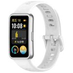 For Huawei Band 10 / 9 / 8 xDfind Nail Button Glossy Silicone Watch Band(White)