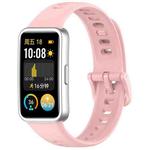 For Huawei Band 10 / 9 / 8 xDfind Nail Button Glossy Silicone Watch Band(Pink)