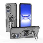 For Huawei nova 12 Metal Kickstand TPU Hybrid PC Phone Case(Black)