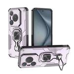 For Huawei Pura 70 Metal Kickstand TPU Hybrid PC Phone Case(Purple)
