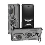 For Huawei nova 14 Ultra Metal Kickstand TPU Hybrid PC Phone Case(Black)