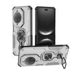 For Huawei nova 14 Ultra Metal Kickstand TPU Hybrid PC Phone Case(Grey)