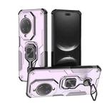 For Huawei nova 14 Ultra Metal Kickstand TPU Hybrid PC Phone Case(Purple)