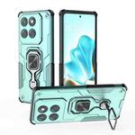 For Motorola Edge 60 Fusion Metal Kickstand TPU Hybrid PC Phone Case(Green)