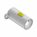 Type-C Port Portable Outdoor Ultra-Low Power 210-230LM Flashlight, Model:Type-C Female(White)