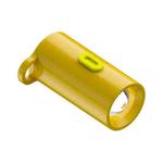 Type-C Port Portable Outdoor Ultra-Low Power 210-230LM Flashlight, Model:Type-C Female(Yellow)