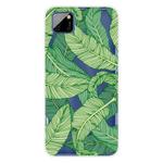For Huawei Y5p (2020) Coloured Drawing Pattern Highly Transparent TPU Protective Case(Banana Leaf)