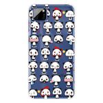 For Huawei Y5p (2020) Coloured Drawing Pattern Highly Transparent TPU Protective Case(Mini Panda)