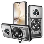 For Realme 14 Pro 5G Armor Rotating Holder MagSafe Phone Case(Grey)