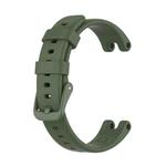 For Garmin Lily xDfind Silicone Watch Band with Dismantling Tools(Dark Green)