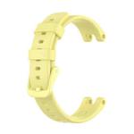 For Garmin Lily xDfind Silicone Watch Band with Dismantling Tools(Yellow)