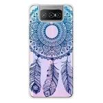 For Asus Zenfone 7 ZS670KS Shockproof Painted Transparent TPU Protective Case(Dreamcatcher)