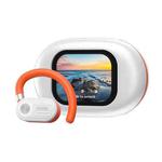 WK Beluga S11 Vukie OWS Clip-on Wireless Earphones with Smart Color Screen(White)