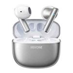 WK WS-19 Kinvoice Series Metal TWS Wireless Earbuds(Silver)