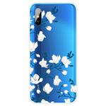 For Xiaomi Redmi 9A Coloured Drawing Pattern Highly Transparent TPU Protective Case(Magnolia)