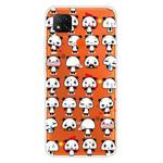 For Xiaomi Redmi 9C Coloured Drawing Pattern Highly Transparent TPU Protective Case(Mini Panda)