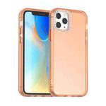 For iPhone 11 Pro Candy Diamond Frosted PC Hybrid TPU Phone Case(Orange)