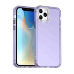 For iPhone 11 Pro Candy Diamond Frosted PC Hybrid TPU Phone Case(Purple)