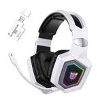 ONIKUMA GT806 Tri-mode Bluetooth 2.4G Wired E-sports Game Headset(White)