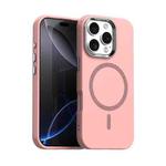 For iPhone 16 Pro Max Glitter Series Magsafe PC Hybrid TPU Phone Case(Red)