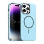 For iPhone 14 Pro Glitter Series Magsafe PC Hybrid TPU Phone Case(Blue)
