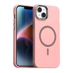 For iPhone 14 Glitter Series Magsafe PC Hybrid TPU Phone Case(Red)