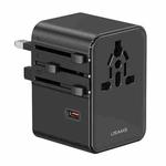 USAMS CC310 70W Three Type-C and Dual USB-A Ports Universal Travel Charger(Black)