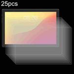 For Apex T10 Pro 10.1 25pcs 9H 0.3mm Explosion-proof Tempered Glass Film